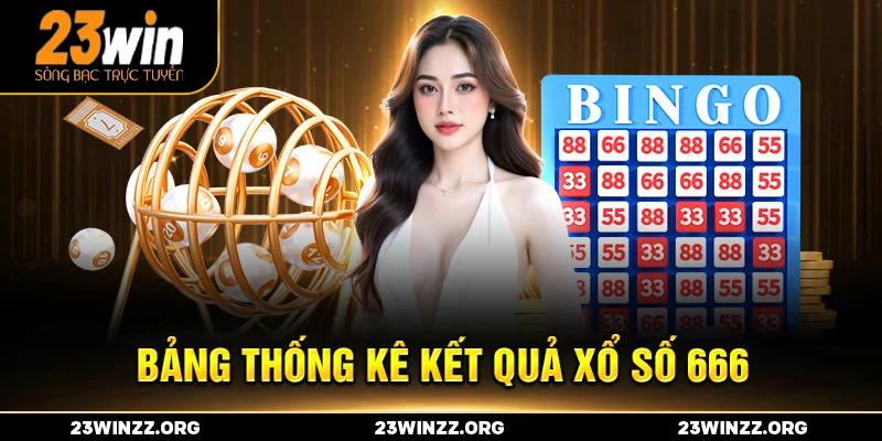 Bảng thống kê kết quả xổ số 666