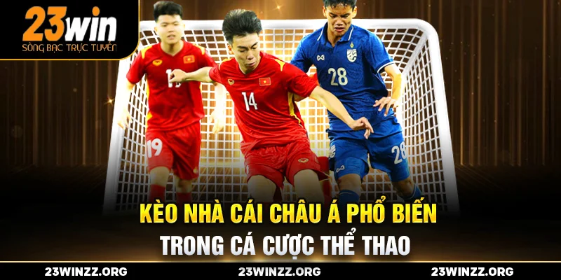 Kèo nhà cái châu Á phổ biến trong cá cược thể thao